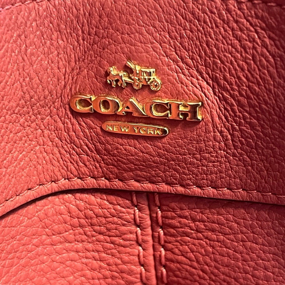 Salmon Coach Purse